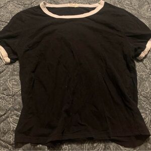 Stylish Black and White Women's Tee